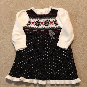 Gymboree baby girl sweater dress